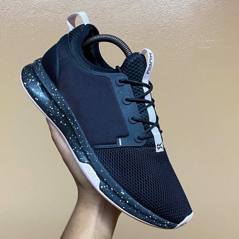 KURU Atom Jet Black-Misty Lilac Women’s Running Sneakers 10.5 Medium - Picture 6 of 17